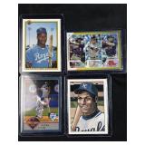 (4) Baseball Greats: Jeter, Judge, Bo Jackson