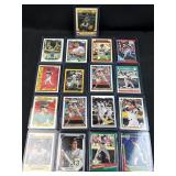 (17) Jose Canseco Cards, Topps, Fleer, Upper Deck