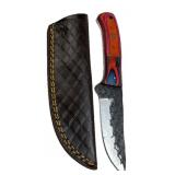 Handmade Steel Fixed Blade Knife w/ Sheath