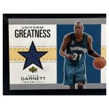 2002-03 Kevin Garnett Uniform Greatness Relic