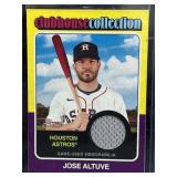 2024 Jose Altuve Topps Heritage Jersey Relic