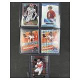 (5) Gronkowski, Tank Dell & Jeff Smoker Signed