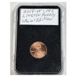 2019-W US Lincoln Cent, Mint State Special Issue