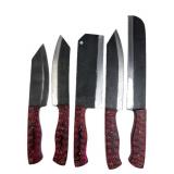 (5) Handmade Steel Chef