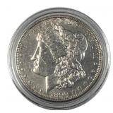 1890 US Morgan Silver Dollar, 90% Silver