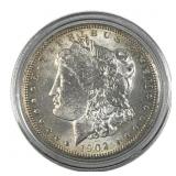 1902-O US Morgan Silver Dollar, New Orleans Mint
