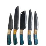 (5) Handmade Steel Chef