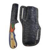 Handmade Steel Fixed Blade Knife w/ Sheath