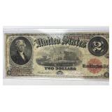 1917 US $2 Large-Size Legal Tender Note