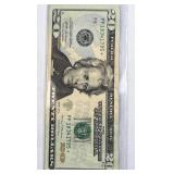 2017A Star $20 FRN, Mnuchin US Banknote