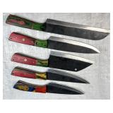 (5) Handmade Steel Chef