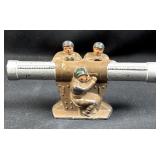Vintage Metal Three-Man Rangefinder Soldier Crew