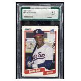 1990 Fleer Sammy Sosa Rookie #548, Encased