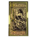 2025 Arizona 1 Goldback, 24K .999 Gold