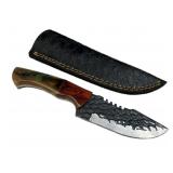 Handmade Steel Fixed Blade Knife w/ Sheath