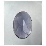 0.73 ct Oval-Cut Iolite Gemstone