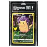 2021 Pikachu Celebrations Classic Holo TAG 9