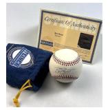 Ben Sheets Signed Steiner Baseball, Faded Hologram