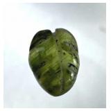 1.75 ct Carved Green Sapphire Gemstone