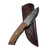 Handmade Steel Fixed Blade Knife w/ Sheath