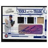 2005 Mark Prior Signed Absolute Triple Relic /50