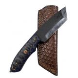 Handmade Steel Fixed Blade Knife w/ Sheath