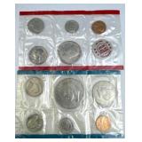 (2) 1971-D & 1976-P US Mint Coin Set Portions