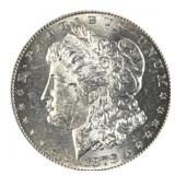 1878-S Morgan Silver Dollar, $1 US 90% Coin