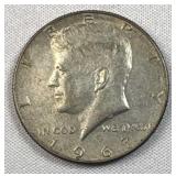 1967 Silver JFK Kennedy Half Dollar 50c Coin 40%