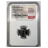 2026-D Emerging Liberty US Dime NGC MS67
