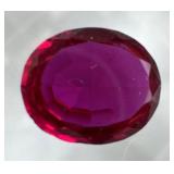 4.07 Carat Ruby Gemstone Oval Cut