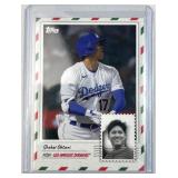 2023 Shohei Ohtani Topps Holiday Countdown #1