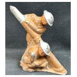 c.1930s Lead Toy Soldiers, 2-Man Gun Crew, 791