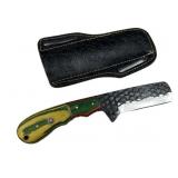 Handmade Steel Fixed Blade Knife w/ Sheath