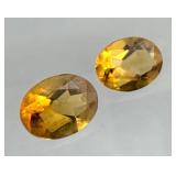 2.03 Carat Honey Citrine Oval Cut