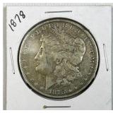 1878 US Morgan Silver Dollar