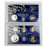 2002-S US Proof Coin Set, 10 Coins, OGP