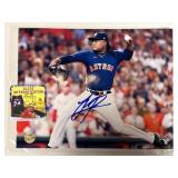 Framber Valdez Signed Astros 8.5x11 Photo w/COA