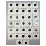(32) 1886-1908 Indian Head Cents, US Coins