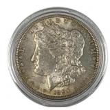 1890 Morgan Silver Dollar, $1 US 90% Coin