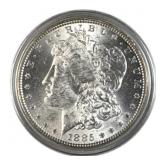 1885 Morgan Silver Dollar, $1 US 90% Coin