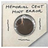 Lincoln Memorial Cent, Off-Center Design