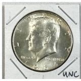 1964 Silver JFK Kennedy Half Dollar 50c 90% UNC