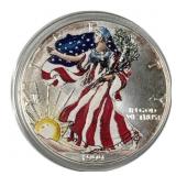 1999 American Silver Eagle 1oz .999, Colorized