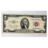 1953-A $2 Red Seal United States Note
