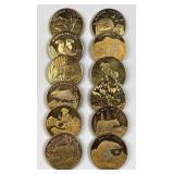 (12) Alaska Mint Coins