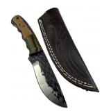 Handmade Steel Fixed Blade Knife w/ Sheath
