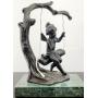 #01 Antique Moreau French Bronze Art (Signed, Cert