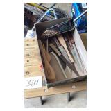 Knives and wooden spoons