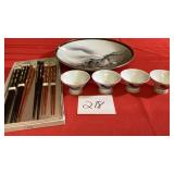 Six sets High Quality Lacquerware Wajima Ujishima